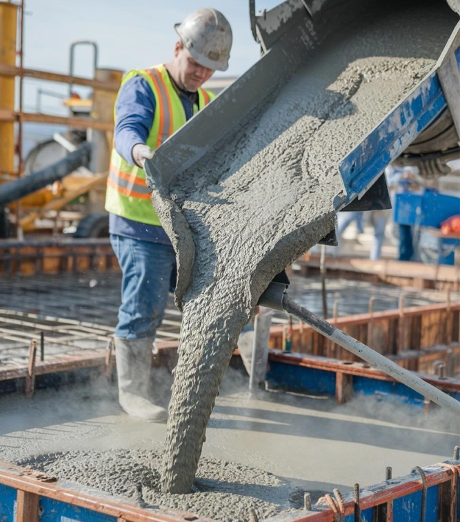 technician installing seismic retrofit hardware on a residential foundation in Los Angeles